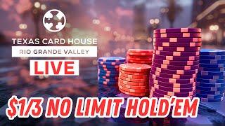 $1/$3 No-Limit Hold'em Poker Cash Game | Texas Card House RGV (7/10/24)