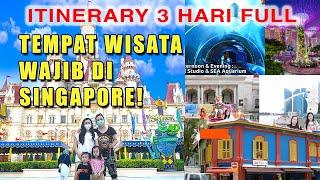 SINGAPORE 3 HARI ITENERARY - Tempat Wisata Yang Wajib Dikunjungi