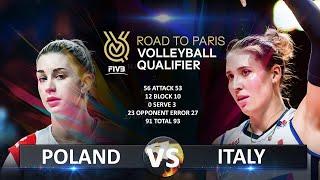 Italy vs Poland | Women's OQT 2023