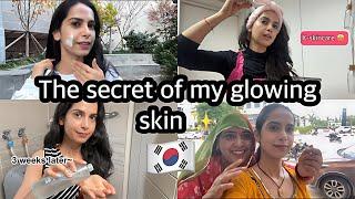 My glowy skincare routine | trendy Korean Skincare 