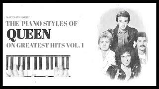 The Piano Styles of Queen on Greatest Hits Vol. 1