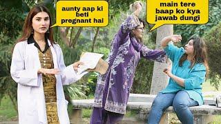 Aunty Aapki Ladki Pregnant Hai Prank@crazycomedy9838