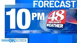 48 First Alert Weather: Thursday 10 p.m. weather forecast