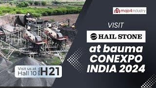 Visit Hailstone Innovations at bauma CONEXPO INDIA 2024 | Muthu Sekkar