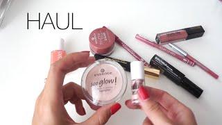 HAUL | Бюджетные покупки декоративной косметики | Essense, Vivienne Sabo, Maybelline, Essie, Sleek