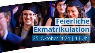 Feierliche Exmatrikulation 2024 an der Hochschule Mittweida