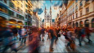 ️ Munich, Germany: One-Hour 4K UHD Walking Tour in City Center 