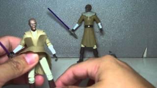 Star Wars Clone Wars Mace Windu with Jango Fett Helmet