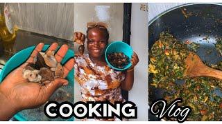 Cook with me | Peppered Snail | Life of a realistic African Girl