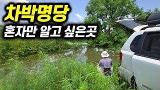 차 세우자마자 이런 곳이? 낚시와 차박을 한번에 하는 완벽조합