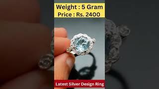 Latest Silver Ring Design 2022 || Sterling Silver Ring for Girls || Silver Ring Design for Girl