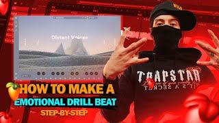 HOW TO MAKE A EMOTIONAL DRILL BEAT FL STUDIO 