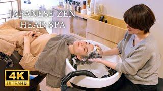 ASMR I FOUND JAPANESE ZEN HEAD SPA IN FUKUOKA (4K SOFT SPOKEN ASMR)