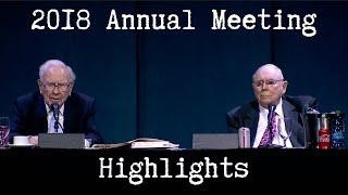 2018 Berkshire Hathaway Meeting Highlights