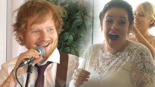 Ed Sheeran Surprises Deserving Wedding Couple!