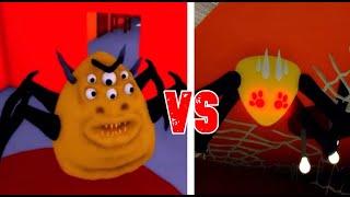 Spider Pou Vs Spider Poulina - Bou's Revenge Roblox - Pou & Poulina Turn Into Spiders