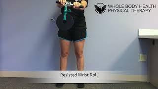 Wrist Roller Strengthening