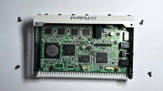 VIDEO SWITCHERS Roland Teardown - main board cleaning