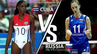 Very HOT Match | Cuba vs Russia | World Championship 2002  | Highlights |