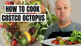 How A Chef Cooks Octopus From Costco: Grilled Octopus Salad Recipe