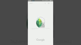 How to use snapseed aap || in android