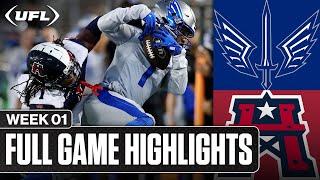 St. Louis Battlehawks vs. Houston Roughnecks Highlights | United Football League