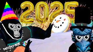 Gorilla Tag’s new year 2025 update