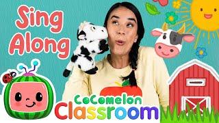 Sing Along Learn Animals and Explore with Ms. Appleberry | CoComelon Classroom Learning for Kids