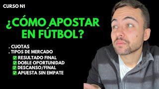 CURSO PARA APOSTAR!! | Tutorial #1 Apuestas Deportivas