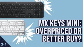 Is the Logitech MX Keys Mini BETTER THAN the Full Size? - Unboxing and Full Comparison