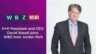 WBZ's Jordan Rich interviews H+H President and CEO David Snead