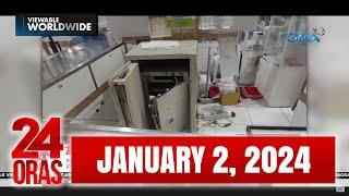 24 Oras Express: January 2, 2024 [HD]