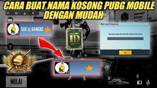 HOW TO CREATE A PUBG MOBILE BLANK NAME EASILY