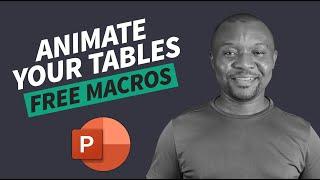 NEW! How to Animate Tables in PowerPoint (No Manual Edits!)