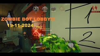 *NEW* TESTING BOT LOBBY GLITCH BO6 AFTER PATCH 23 11 2024 TODAY - ZOMBIES GLITCH! #mw3 #blackops6