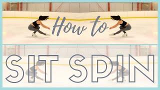 HOW TO DO A SIT SPIN | Coach Michelle Hong