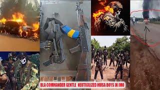 Breaking! Biafran Liberation Commanders Gentle & Igwe Butuzor Mighty Hit On Musa Boys In Imo.