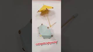 How to Make Paper Umbrella #diy #origami #art #youtubeshorts #shorts #paperumbrella