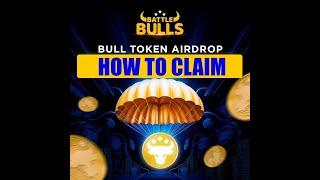 HOW TO CLAIM BATTLE BULL TOKENS INTO SMART WALLET: