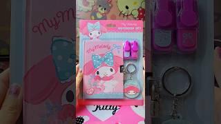 My Melody Stationery Set ASMR  #schoolsupplies #sanrio