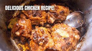 CHICKEN ADOBO-  AUTHENTIC 10 MINUTE RECIPE OF YOUR DREAMS