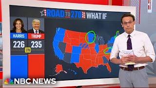 Kornacki breaks down how a Trump-Harris matchup would change the 2024 race