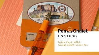 An Orange Delight - Pelikan Classic M200 Orange Delight Fountain Pen