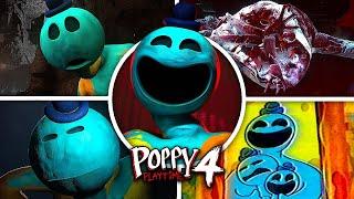 Poppy Playtime: Chapter 4 - Doey The Doughman ALL Scenes & Voicelines and VHS Tapes (Showcase)