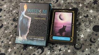 House of Night Oracle, Flip Through / Book to Deck