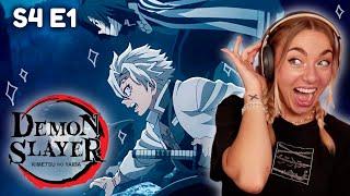 HASHIRA TRAINING ARC BEGINS | Demon Slayer Season 4 Episode 1 Reaction