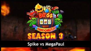 DK64 Randomizer | Season 3 Blitz | Spike vs MegaPaul