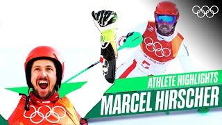 2x& in Three Different Disciplines for Marcel Hirscher at the Olympics!