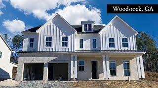 NEW CONSTRUCTION  Home for Sale in Woodstock, GA - 5 Bedrooms - 5.5 Bathrooms - #atlantarealestate