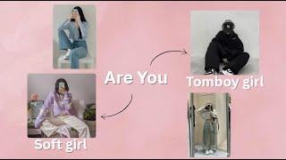 Are you more of a tomboygirl or a soft girl? #tomboygirl #softgirlaesthetic #fashion